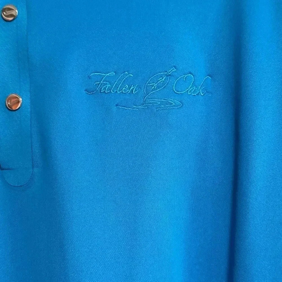 NWT NIKE FitDry Tiger Woods Platinum Fallen Oak Governor’s Cup Golf Polo Size XL - Picture 3 of 10